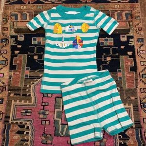 Rare Hanna Andersson Star Wars Short John PJ Size 100